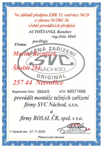 Certifikát SVC Náchod-1